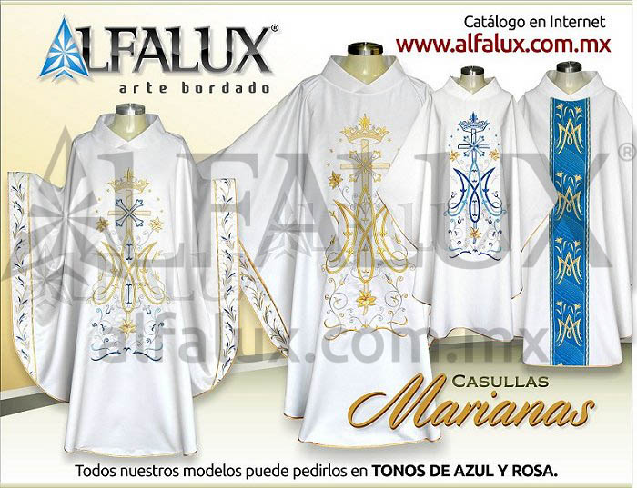 24 Mariana Doble Blanco Dorado Azul 34